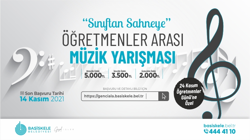 Snftan Sahneye retmenler Aras Mzik Yarmas Balyor