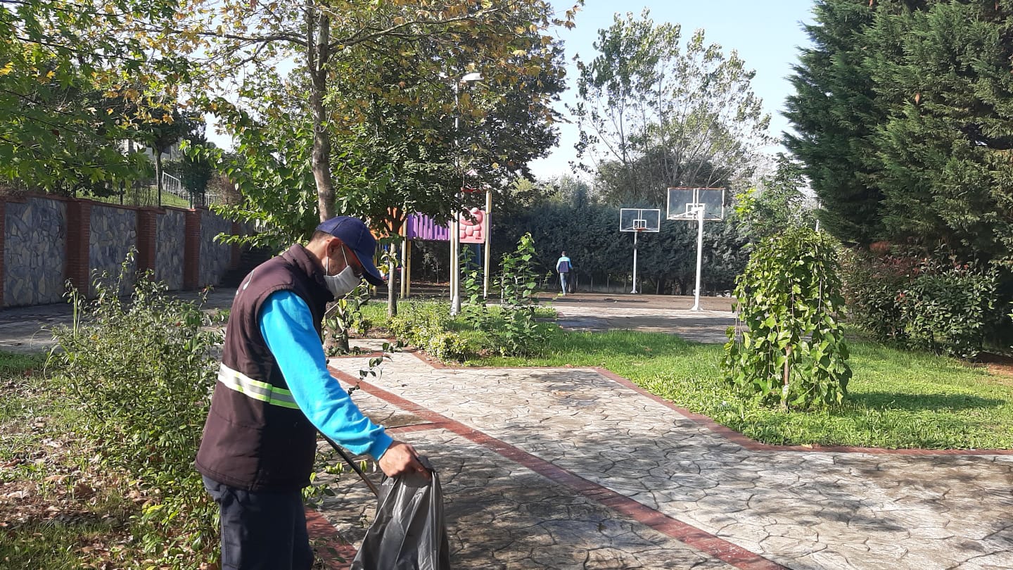 Baiskelede Park ve Bahelerde Sonbahar Bakm