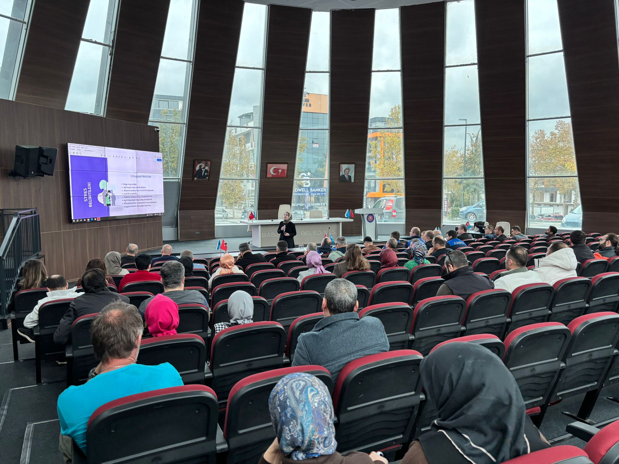 Belediye Personelimize Stres ve fke Kontrol Eitimi