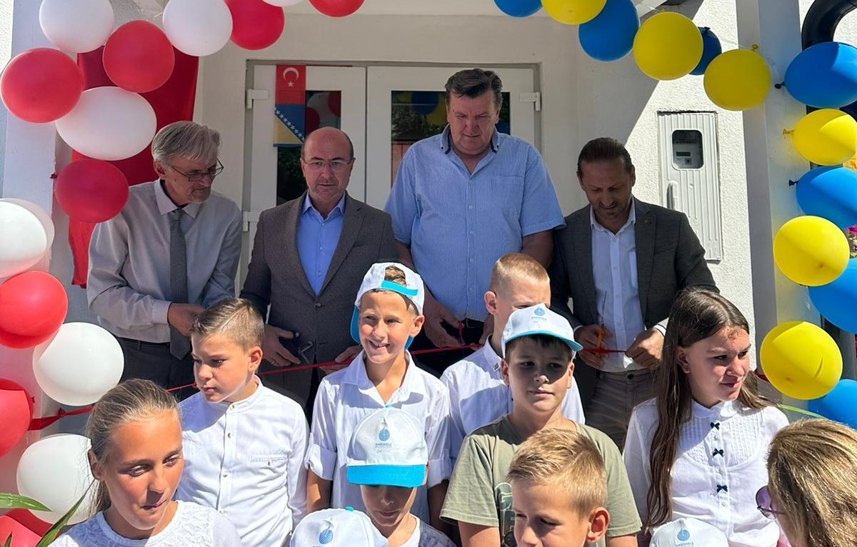 Baiskele Belediyesinden Bosna Herseke Okul Destei