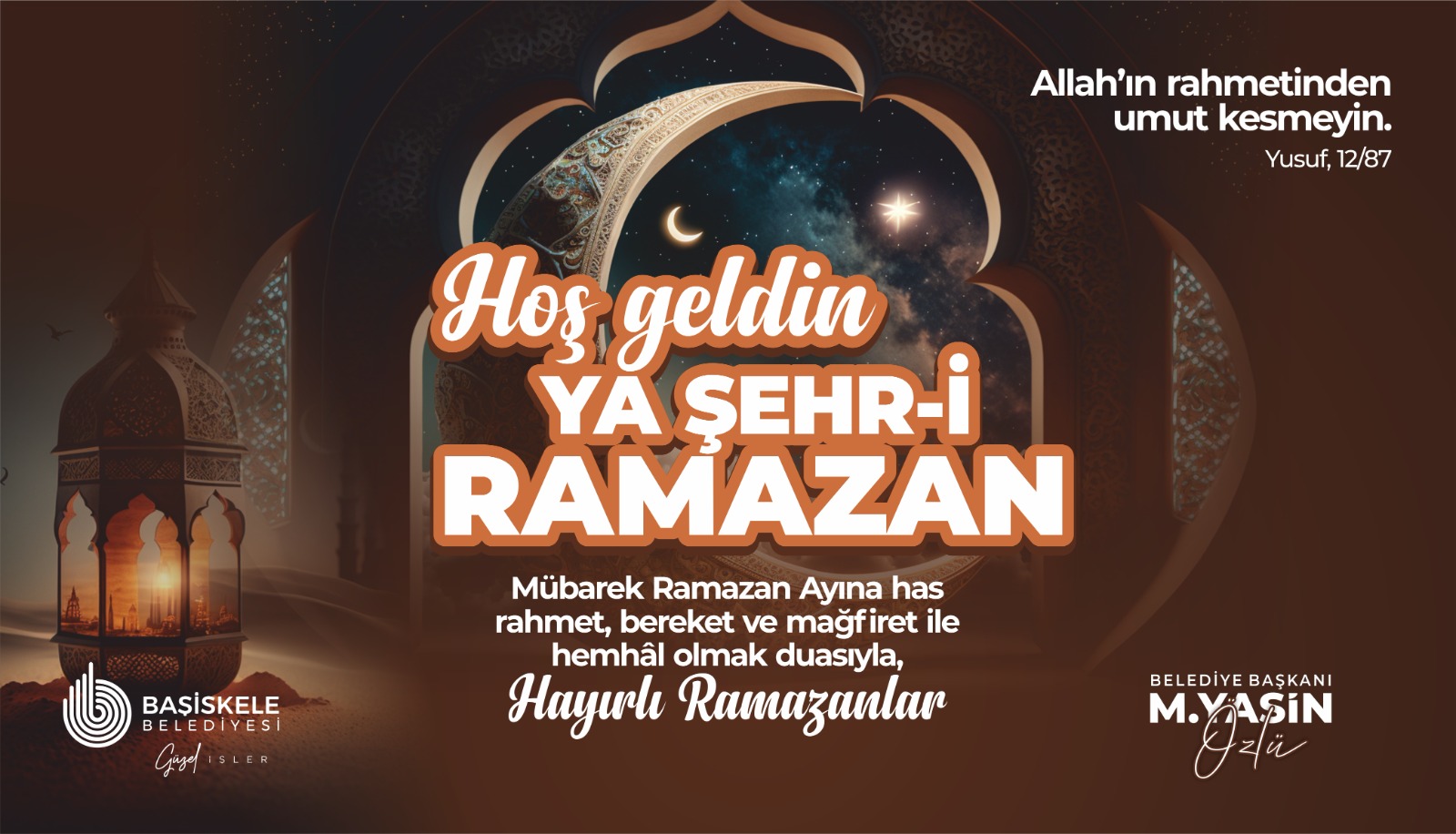 Bakanmz M.  Yasin zlden Ramazan- erif Mesaj