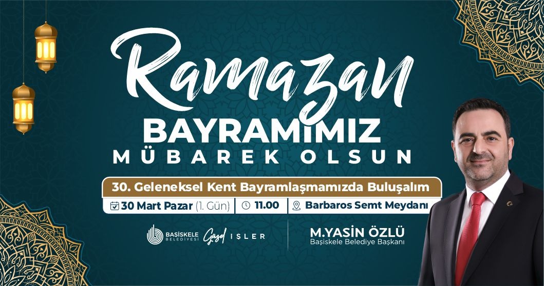 Bakanmz M. Yasin zlden Ramazan Bayram Mesaj