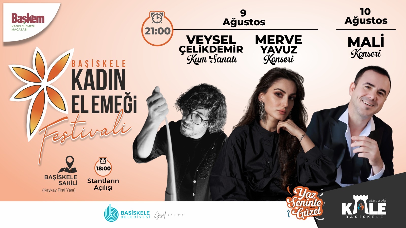 Baiskelede imdi Gzler Kadn El Emei Festivalinde