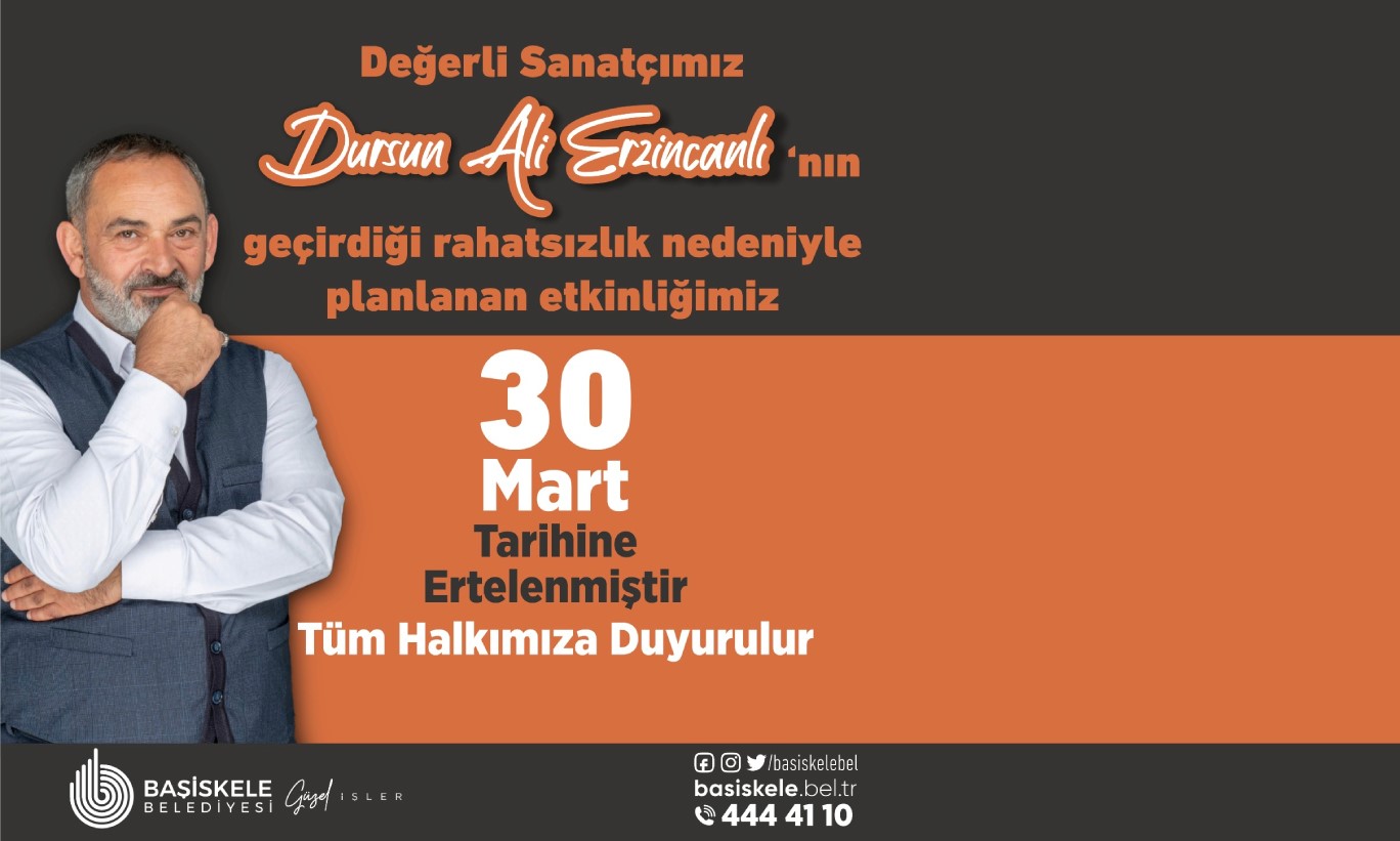 Dursun Ali Erzincanl 30 Martta Baiskelede