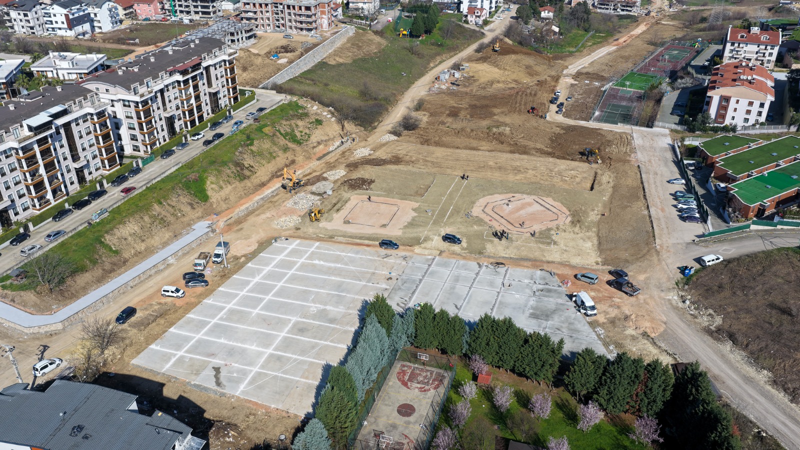 Ye�ilyurt Vadisi�nde �al��malar S�r�yor