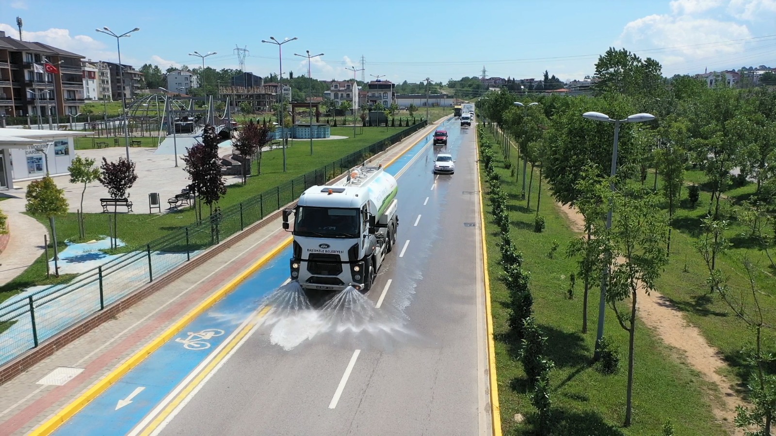 Baiskelede evre Temizlii Tm Hzyla Sryor