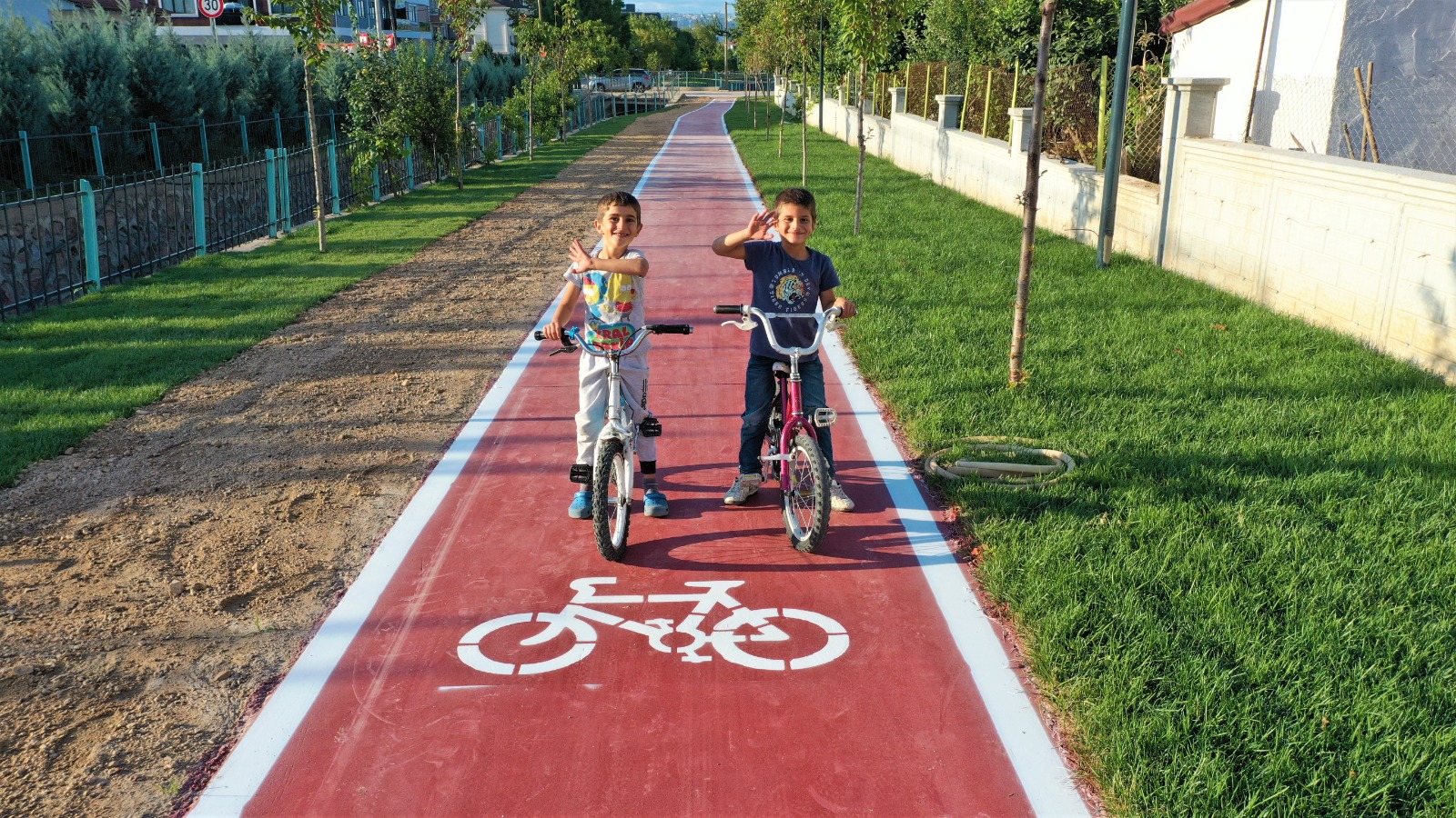 Baiskelenin Yeni Yry ve Bisiklet Yolu Tamamland